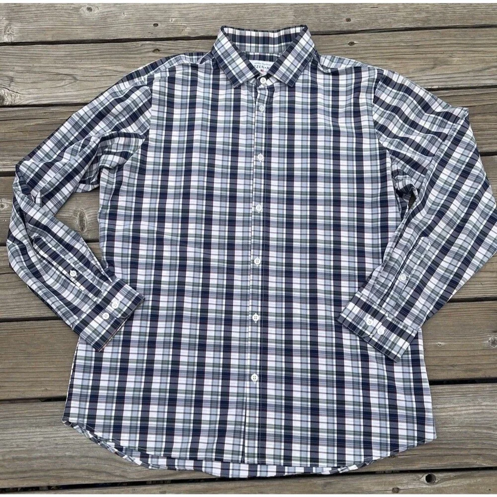 Mizzen + Main Lot of 4 Leeward Spinnaker Men’s XXL Trim Fit Long Sleeve Shirts